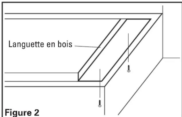 Air King DS1306 - Préparer l'emplacement pour le Support de la Hotte - 1