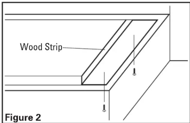 Air King DS1368 - Prepare the location for Hood Support - 1