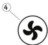 Hestan KVL54 - BOUTON DE CONTRÔLE DE LA LUMIÈRE BOUTON DE CONTRÔLE DE LA LUMIÈRE - 5