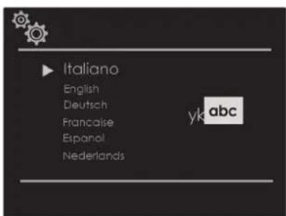 Fulgor Milano F7SCO24S1 - Language - 1