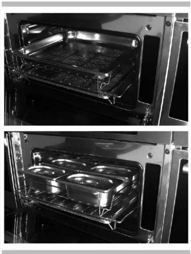 Fulgor Milano F7SCO24S1 - Using the perforated tray - 1