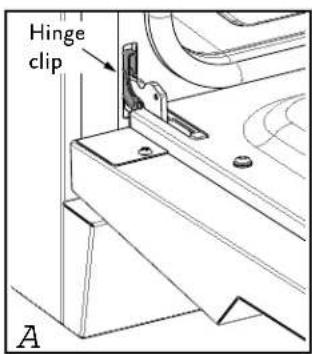 Hestan KRG485GD - OVEN DOOR REMOVAL - 1