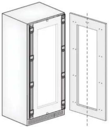 Hestan KWCL24 - PANEL DIMENSIONS KWC - OV PANEL DIMENSIONS KWC - OV - 1