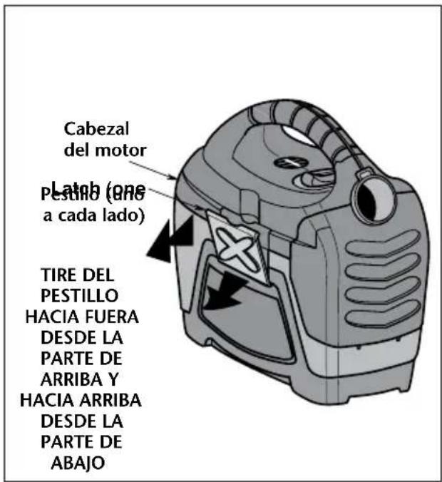 ProTeam ProGuard LI 3 Cordless - ENSAMBLAJE/REEMPLAZO DEL FILTRO - 1
