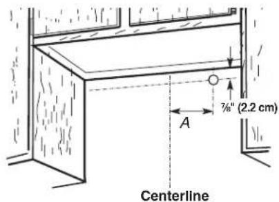 WHIRLPOOL WVU37UC0FW - To wire through wall: - 1