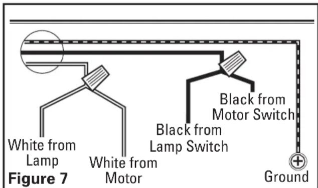 Air King DS1303 - CAUTION: ALL ELECTRICAL CONNECTIONS MUST BE MADE IN ACCORDANCE WITH LOCAL CODES, ORDINANCES, OR NATIONAL ELECTRICAL CODE. IF YOU ARE UNFAMILIAR WITH METHODS OF INSTALLING ELECTRICAL WIRING, SECURE THE SERVICES OF A QUALIFIED ELECTRICIAN. - 1
