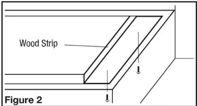 Air King EB30SS - Prepare the location for Hood Support - 1