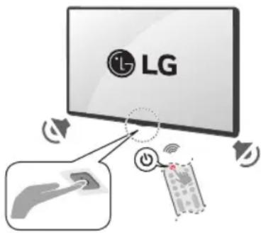 LG 86UT80006LA - Turning on the TV - 1