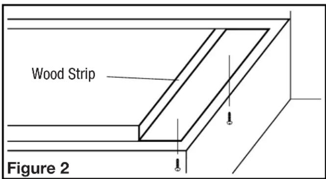 Air King ECQ243 - Prepare the location for Hood Support - 1