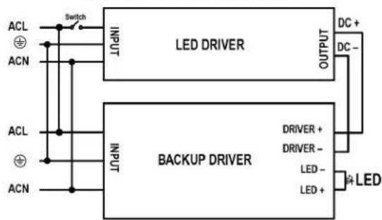 NUVO 65/646R1 - Backup Driver Wiring - 1