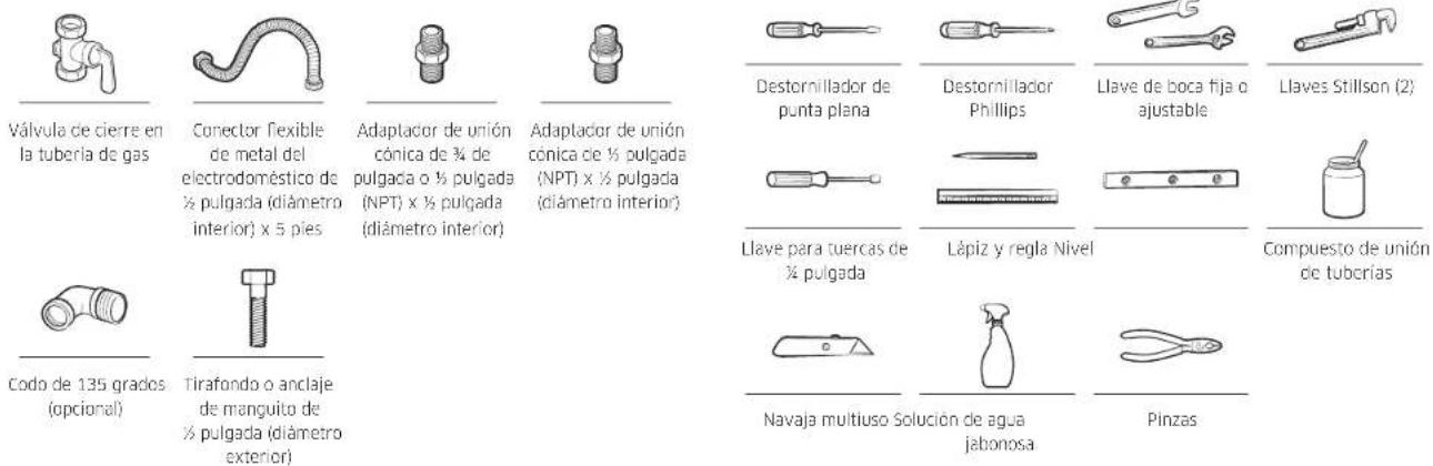 SAMSUNG NSG6DG8550SR - Componentes de la estufa a gas - 1