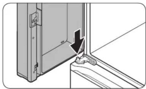 SAMSUNG RF32CG5100MT - To reattach the fridge doors - 1