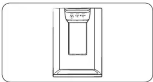 SAMSUNG RS27T5201SR - Water/Ice dispenser (applicable models only) - 1