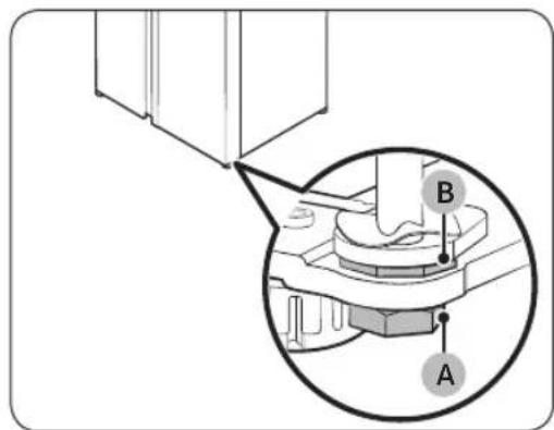 SAMSUNG RS27T5201SR - STEP 5 Adjust the door height - 1