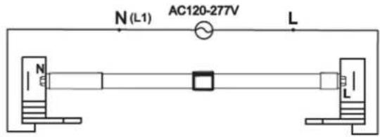 Satco S11757 - WIRING INSTRUCTION: R17D - ELECTRONIC BALLAST - 3