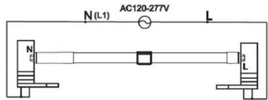 Satco S11757 - WIRING INSTRUCTION: R17D - ELECTRONIC BALLAST - 9