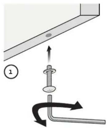 Hestan KFCL18 - MOUNTING OVERLAY PANELS TO DRAWERMOUNTING OVERLAY PANELS TO DRAWEI - 1