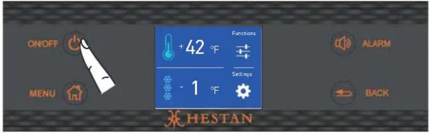 Hestan KFCL18 - INITIAL STARTUP INITIAL STARTUP - 1