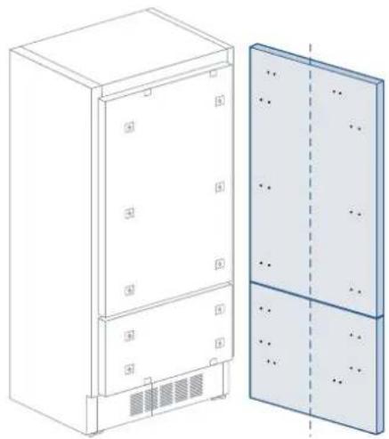 Hestan KFCL18 - Monter les supports - 4