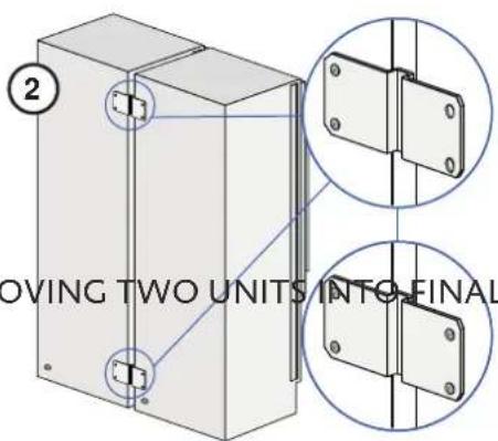 Hestan KFCL18 - INSTALLING TWO OR MORE UNITS TOGETHER INSTALLING TWO OR MORE UNITS T - 2