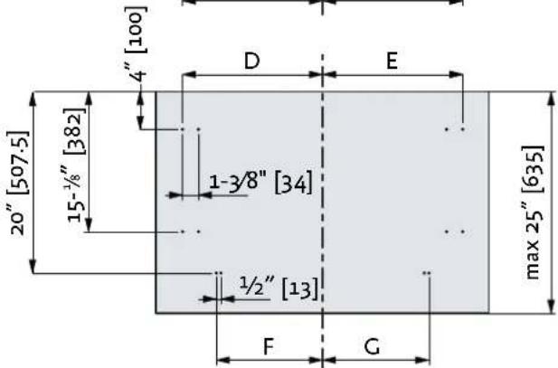 Hestan KFCR18 - PANEL DIMENSIONS KRB - OV PANEL DIMENSIONS KRB - OV - 10