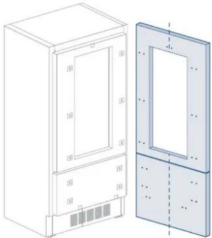 Hestan KFCR18 - PANEL DIMENSIONS KRB - OV PANEL DIMENSIONS KRB - OV - 5
