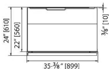 Hestan KFCR18 - INSTALLATION CUT-OUT - KRB MODELS WITH OVERLAY - 3
