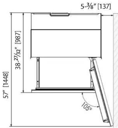 Hestan KFCR18 - INSTALLATION CUT-OUT - KRB MODELS WITH OVERLAY - 2