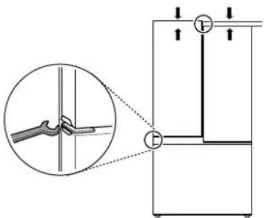 LG LF21G6201S - Left Refrigerator Door - 1