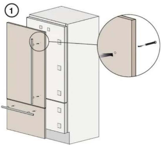 Hestan KRPL36 - DIMENSIONS DES PANNEAUX - MODÈLES KFC - OV, KRC - OV, ET KWC - OV - 3