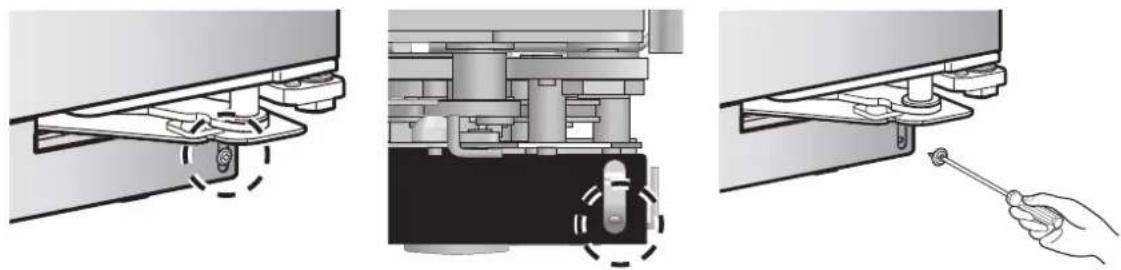 SKS SKSSB4202S - Ajustement de la hauteur du réfrigérateur - 2