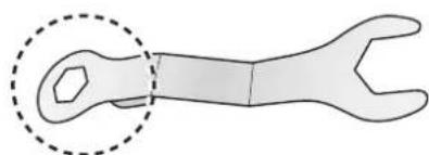SKS SKSSB4202S - How to adjust the height of the refrigerator and freezer door - 4