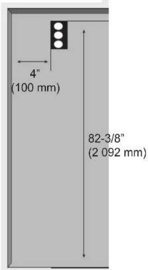 SKS SKSSB4202S - Installation de la pièce pour empêcher l'appareil de tomber - 1