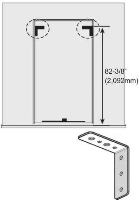 SKS SKSSB4202S - Installation of part to prevent the product from falling over - 1
