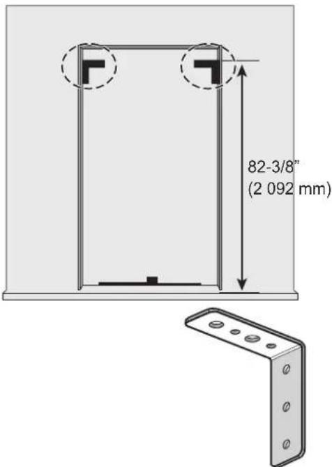 SKS SKSSB4202S - Installation de la pièce pour empêcher l'appareil de tomber - 1