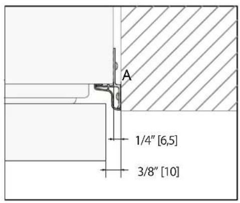 Hestan KRBR36 - CUT-OUT DIMENSIONS AND INSTALLATION METHODS - NON-FLUSH - 2