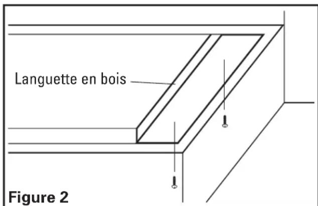 Air King AV1303 - Préparer l'emplacement pour le Support de la Hote - 1