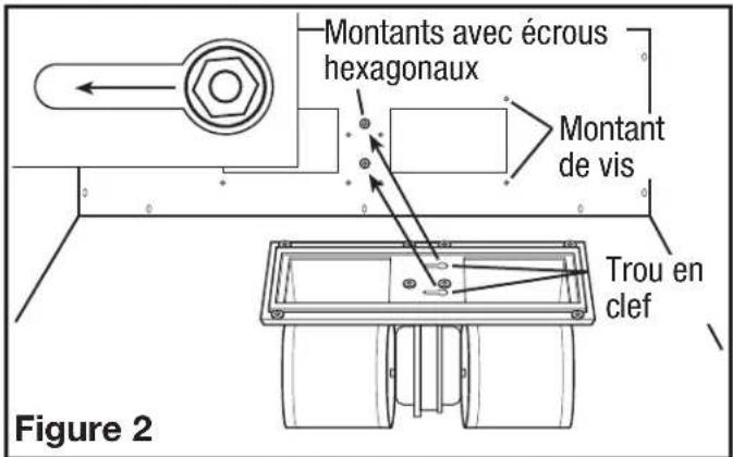 Air King B600 - SECTION 2 Installation dans un couvercle à une hauteur de 45,7 cm - 1