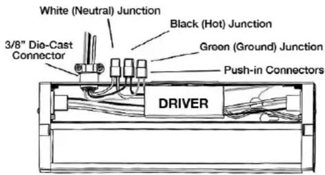 NUVO 63/522 - Wiring using REAR ACCESS, follow steps 4 – 7 below (only for 63-503, 63-504, 63-523 and 63-524) - 2