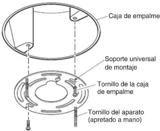 Heath Zenith 4305 - INSTALE EL SOPORTE UNIVERSAL DE MONTAJE - 2