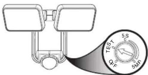 Heath Zenith 7163 - Adjusting the Light Timer - 3