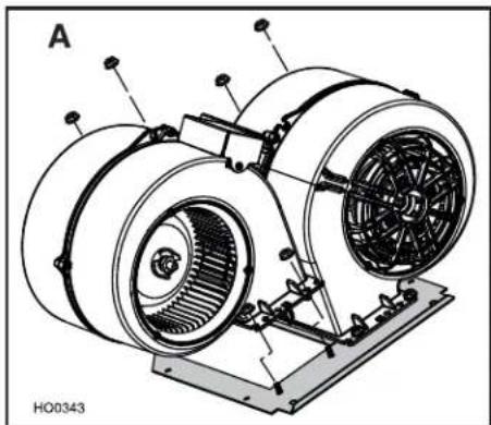 COYOTE C1LINER36 - INSTALLER LE VENTILATEUR DANS LA HOTTE ENCASTRABLE - 2
