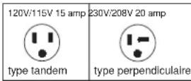 GE RAB26A - EXIGENCES ÉLECTRIQUES (230V/208V) - 2