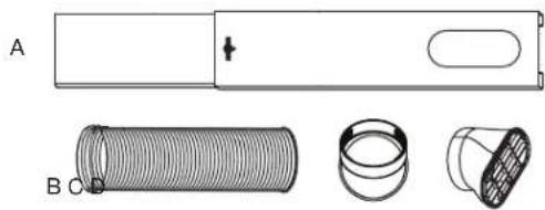 AMANA AMAP084AW - Installation Parts Supplied - 1