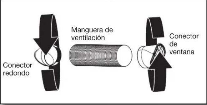 AMANA AMAP084AW - Ensamble la manguera de ventilación - 1