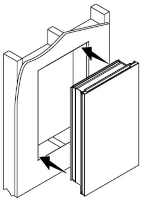 KOHLER K-99006 - Montage encastré - Installer l'armoire - 1