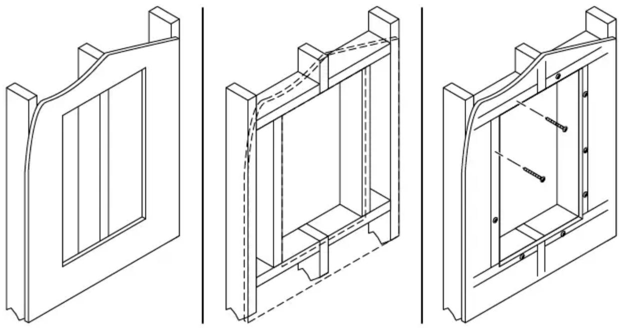 KOHLER K-99006 - Montage encastré - Construire le cadre - 1
