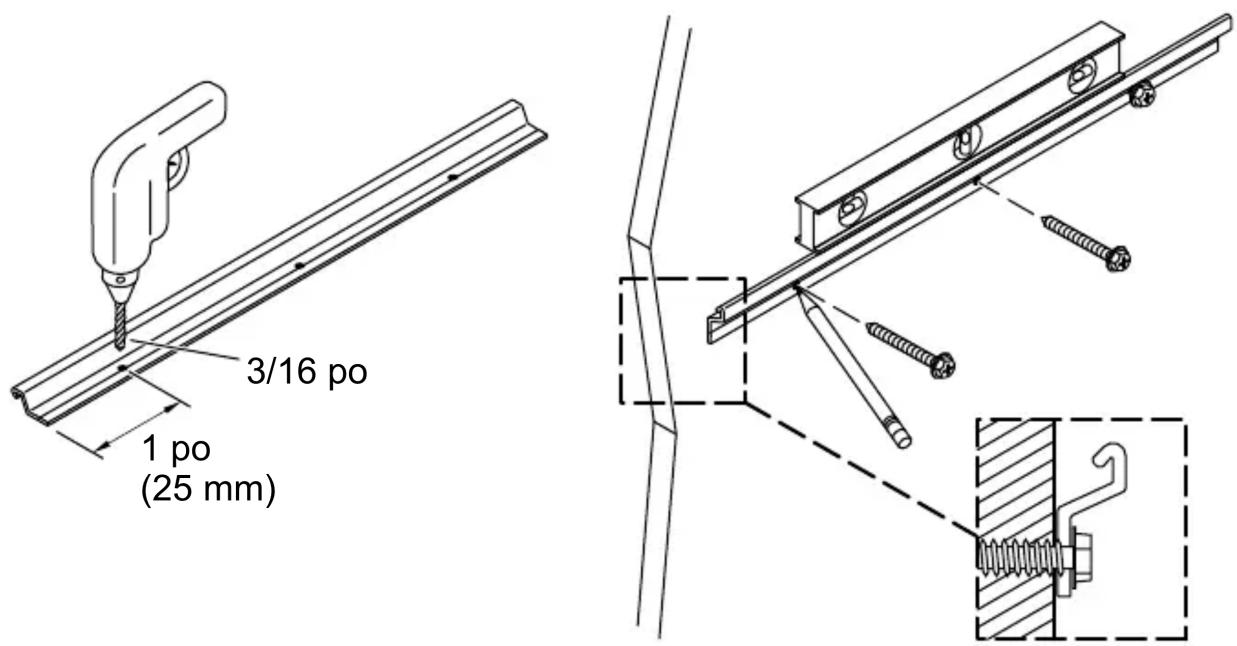 3/16 po 1 po (25 mm)