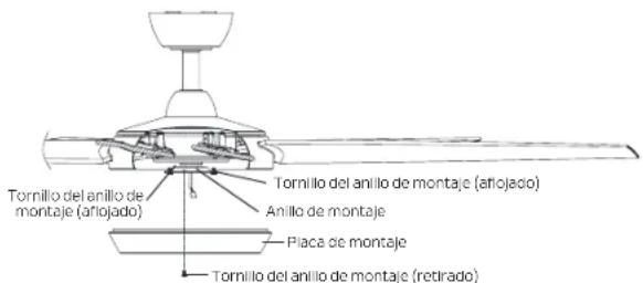 Kichler 310260 - INSTALACIÓN DE LA PLACA DE MONTAJE - 2