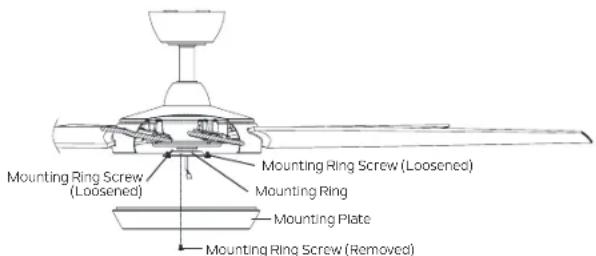 Kichler 310260 - INSTALLING THE MOUNTING PLATE - 2